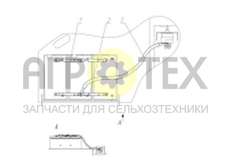 Чертеж Коммуникации электрические АКБ (3000.37.70.000)